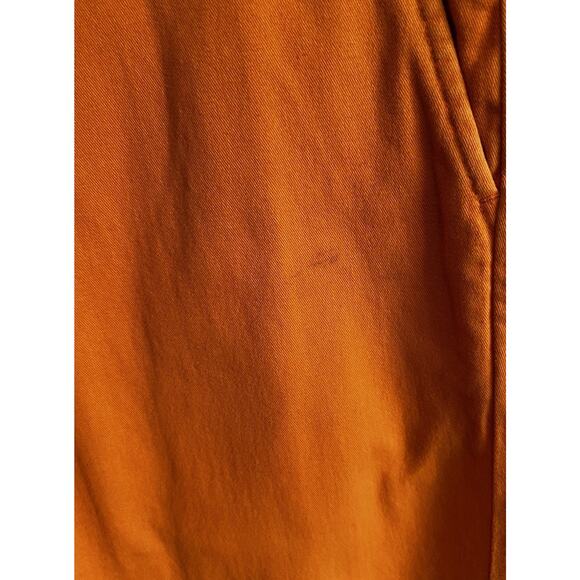 Pennington & Bailes Orange Stadium Pants Khakis Flat Front Men's 36 x 28 - Picture 4 of 9